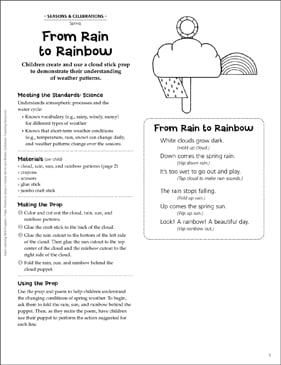 Weather Printable Worksheets, Symbols, Templates & Lesson ...