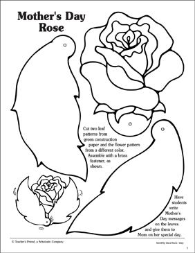 mother's day printable craft