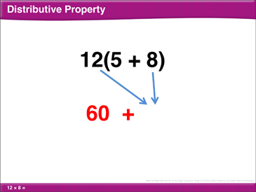 Math Review: Distributive Property, Exponents, Ratios, Percentages