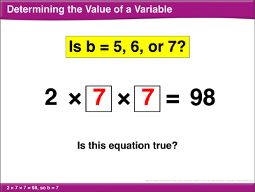 least common multiple with variables