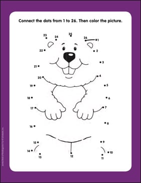 Groundhog: Connect-the-Dots Page