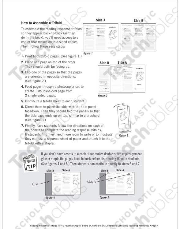 The Legend Of Spud Murphy Level P Reading Response Trifold