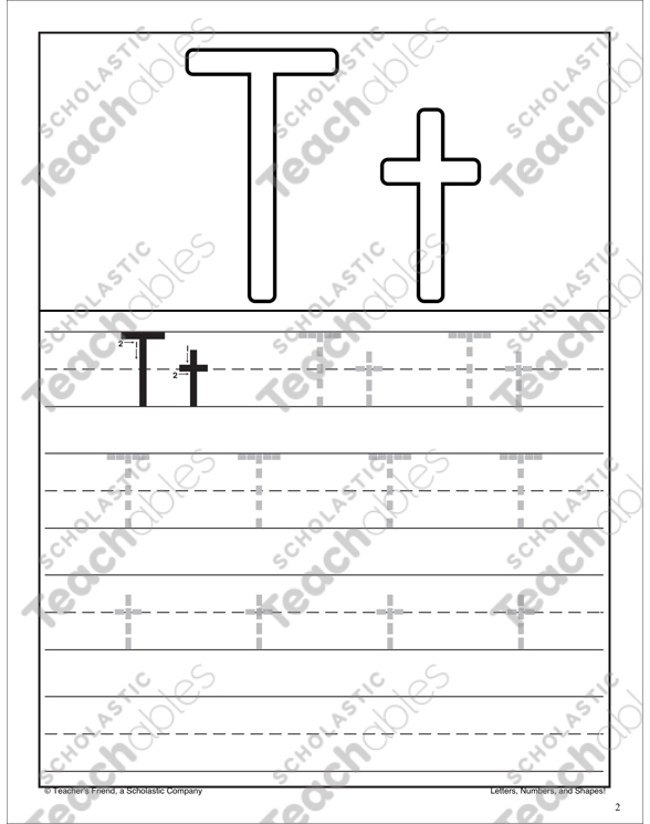 The Letter Tt: Alphabet Packet | Printable Skills Sheets