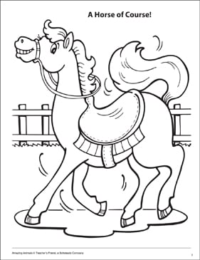 60 Animal Coloring Pages Horse  Latest Free