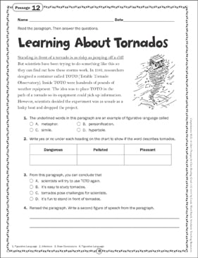 Tornado In A Bottle Worksheet - Best Pictures and Decription Forwardset.Com