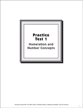 Practice Test 5: Grade 4 (Numeration & Number Concepts ...