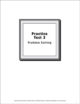 Practice Test 5: Grade 4 (Numeration & Number Concepts ...