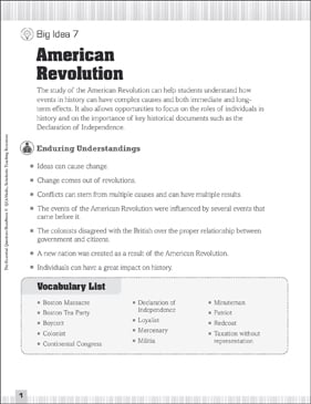questions 1 with reading free comprehension printable for grade Essential American   Revolution Questions: Printable