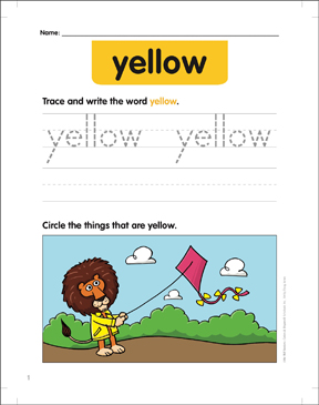 Yellow: Little Skills Seeker Colors