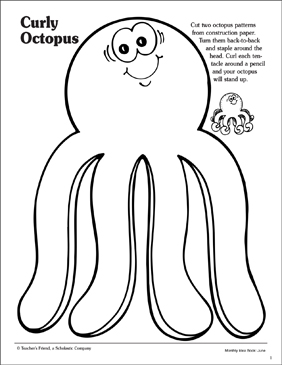 top octopus printable lauren blog