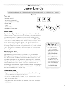 letter line up alphabetical order pocket chart game printable pocket charts games and puzzles
