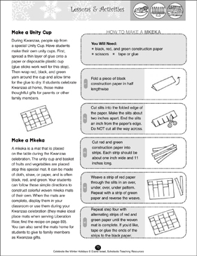 Make A Unity Cup Printable Craftivities Skills Sheets