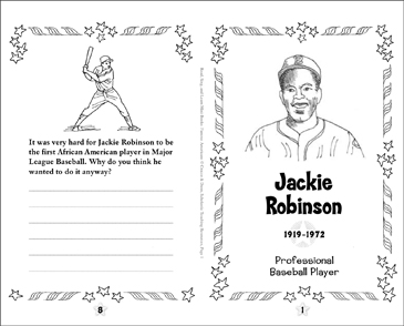 Jackie Robinson: Famous American | Printable Mini-Books