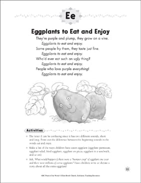 Uli The Unusual Unicorn Letter U Poem Printable Lesson Plans And Ideas Skills Sheets