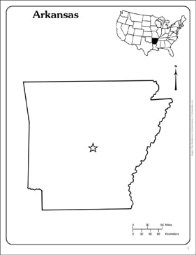 Arkansas: Place Define Map Printable Maps and Techniques Sheets photo about Printable Map of Arkansas identified as Arkansas: Country Define Map Printable Maps and Techniques Sheets