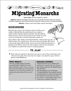 Animal Migration Worksheets & Dioramas for Kids in Early Grades
