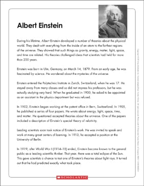 5 paragraph essay on albert einstein