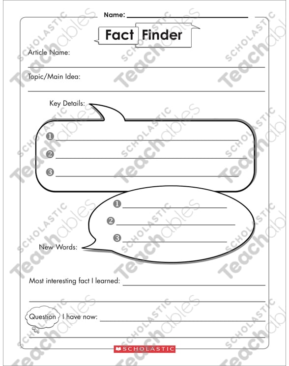 Valley Forge Text Organizer Printable Graphic Organizers And