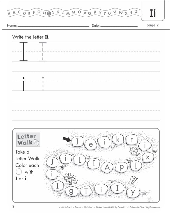 the-letter-ii-alphabet-practice-packet-printable-lesson-plans-ideas