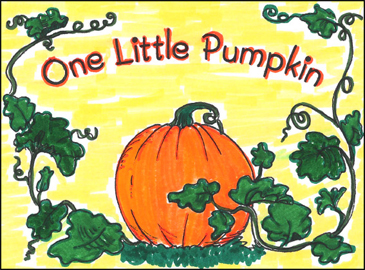 One Little Pumpkin Mini-Book