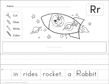Scrambled Alphabet R Letters Product Detail Page