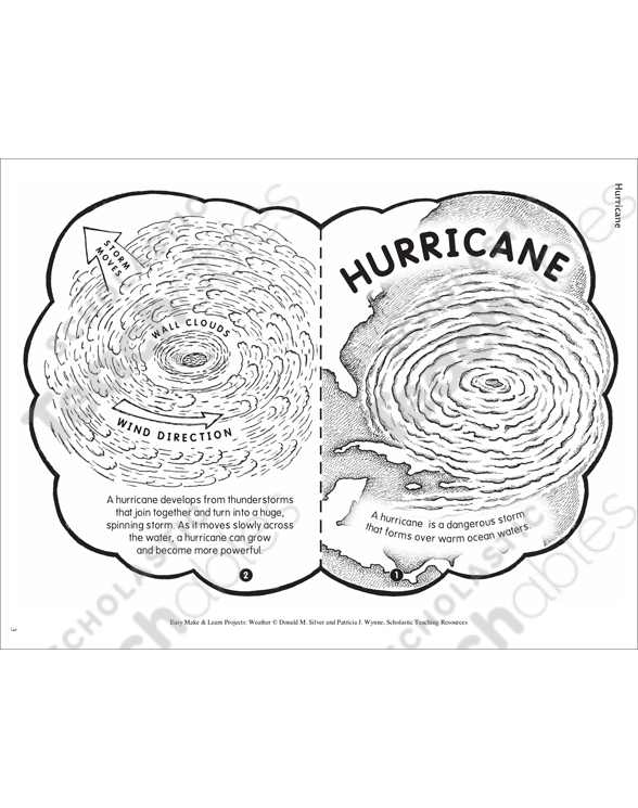Hurricane Coloring Page, Kids Coloring Pages