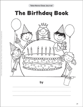 The Birthday Book: Take-Home Class Journal