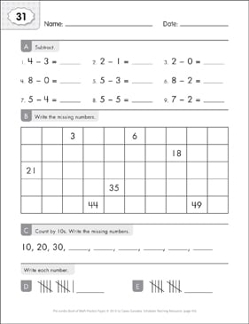 mathページ Math Reference (Cheat) Sheets - Color - 4 Basic Operations