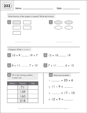 Math worksheets for grade 2 icse