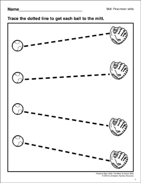 tracing angled lines horizontal preschool skills printable skills sheets