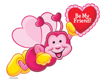 Be My Friend! Valentine's Day Love Bug | Printable Clip ...