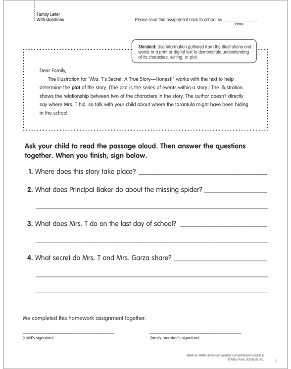 Plot homework picture