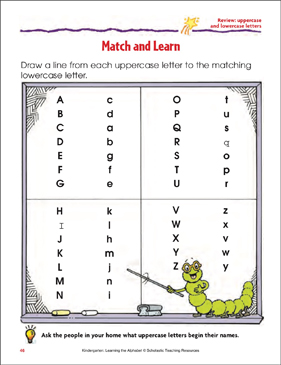 Upper And Lowercase Letters Printable Letter