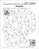 math worksheets for 2nd grade from scholastic