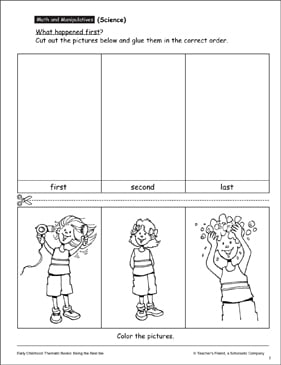 Hygiene and Prevention for Kids: Printable Worksheets ...