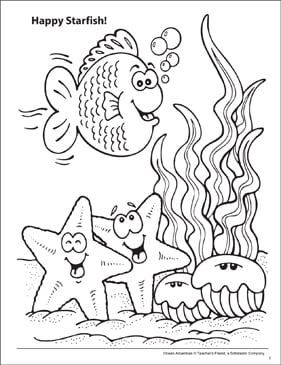 140+ free fish coloring pages & color clipart: Swim through a sea of  creativity & activities, at