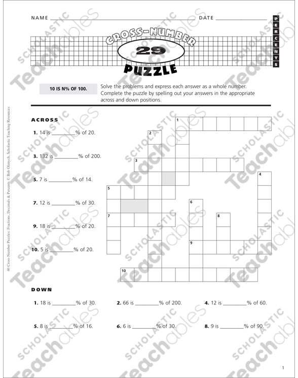 percents-cross-number-puzzle-29-printable-number-puzzles-and-skills-sheets