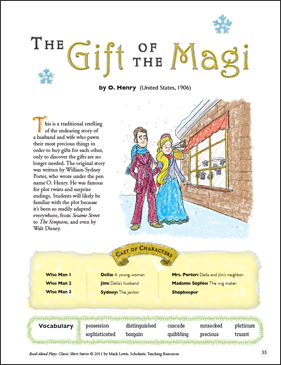 The Gift of the Magi ReadAloud Play  Printable Texts