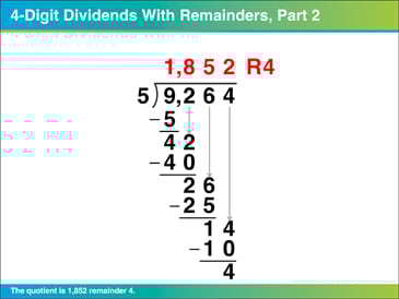3 digit dividends with remainders long division printable skills sheets powerpoint