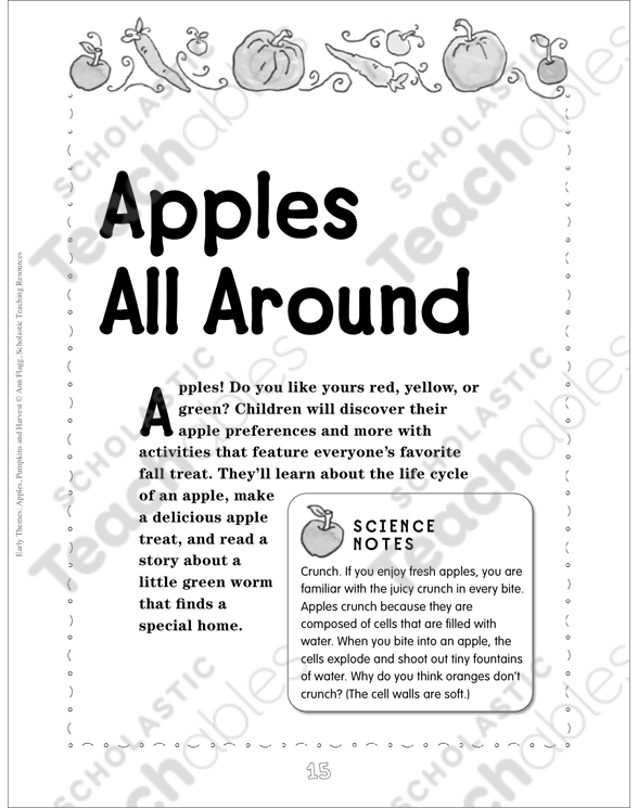 life cycle of an apple clipart scholastic