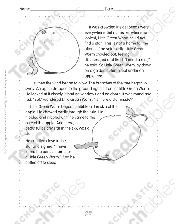 life cycle of an apple clipart scholastic