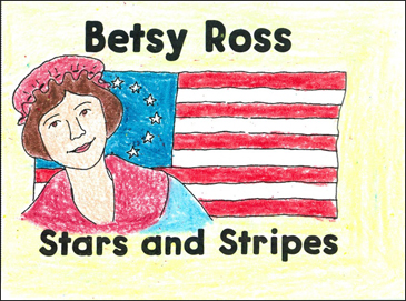 Betsy Ross: Celebs and Stripes Printable Mini-Textbooks graphic regarding Betsy Ross Printable Pictures identified as Betsy Ross: Celebs and Stripes Printable Mini-Textbooks