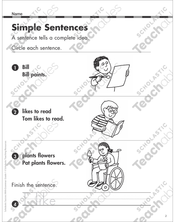 simple-sentences-grammar-practice-grade-1-printable-skills-sheets