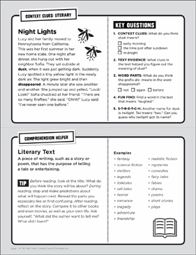 21st-Century Ant & Grasshopper: Context Clues Card ...