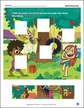 Backyard Fun: Cut-and-Paste