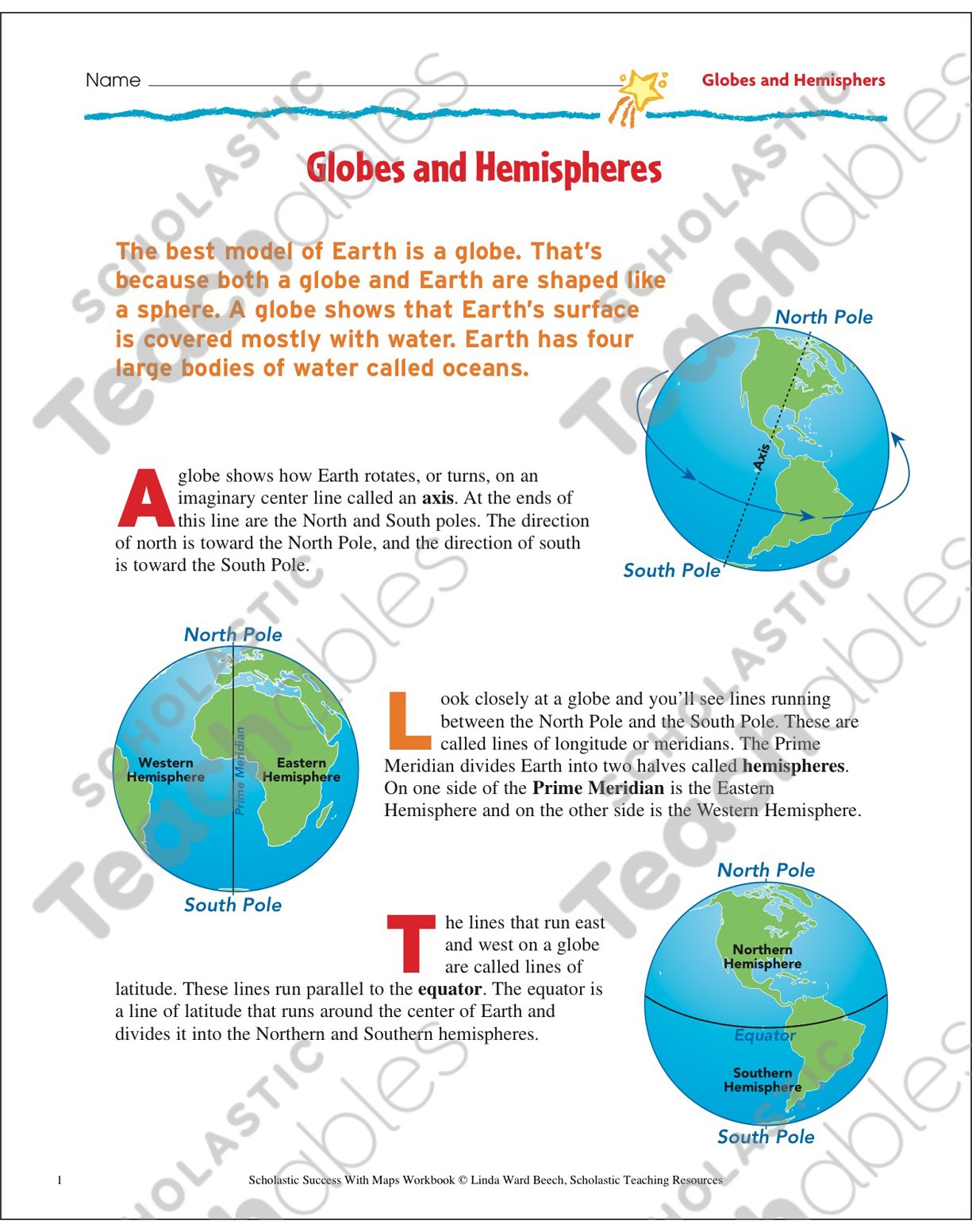 Happy Hemispheres Worksheet Answers - Nidecmege