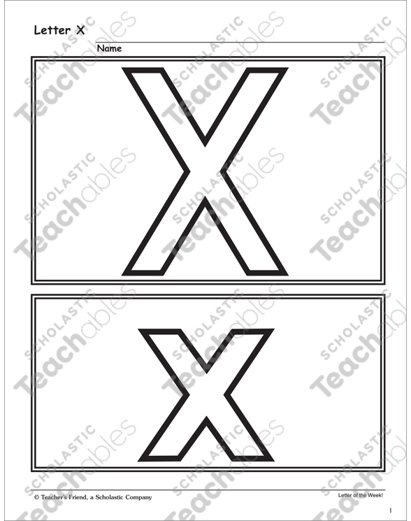 The Letters Xx, Yy, and Zz: Alphabet Unit | Printable Flash Cards