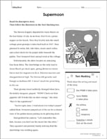 scholastic 4th grade reading worksheets