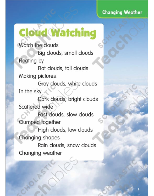 the cloud poem
