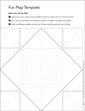 Make-Your-Own Fun Flap (Blank Template) | Printable Fun Flaps ...
